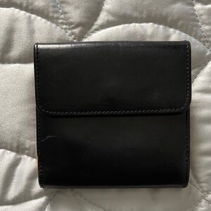 Tusk Black Leather Wallet